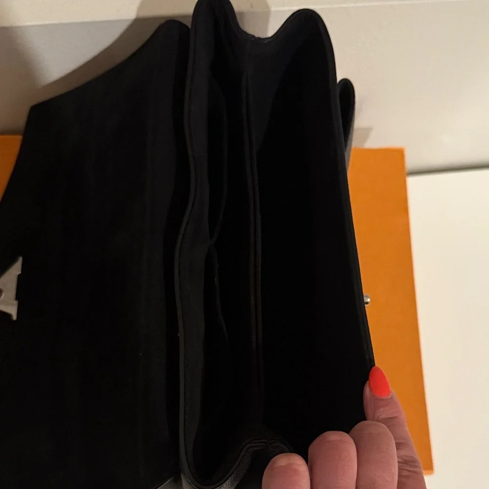 Louis Vuitton Black Satchel with Silver Accents - Picture 7 of 13